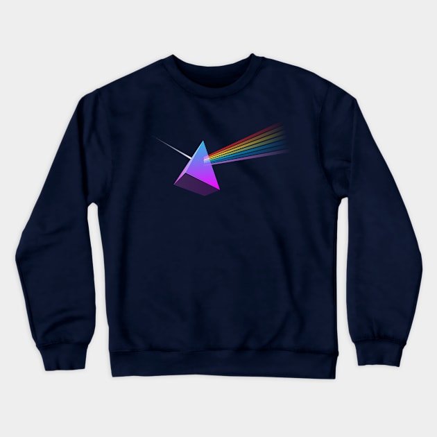 Dispersion pyramid Crewneck Sweatshirt by RARA_AVIS